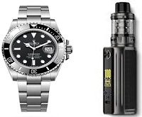 The Coolest Wristwatch and Vape Combos